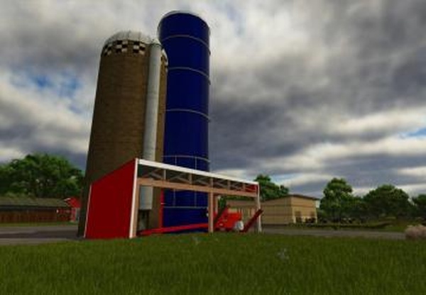 Placeable TMR Mixing Silosверсия 1.0 для Farming Simulator 2025