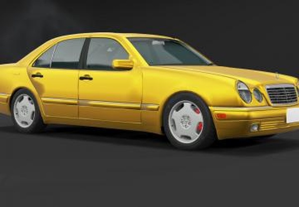 Mercedes-Benz W210версия 1.0 для BeamNG.drive (v0.23)