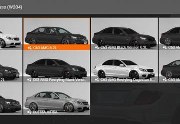 Mercedes-benz C63 W204 AMG 2007-2014версия 2.0 для BeamNG.drive (v0.24)