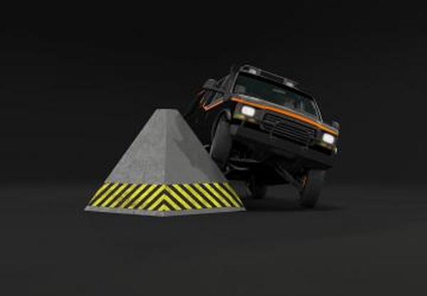 Concrete Pyramidверсия 1.0 для BeamNG.drive