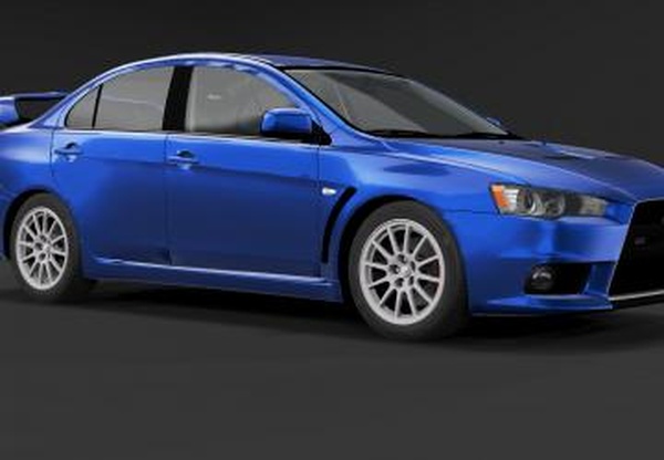 Mitsubishi Lancer Evolution VIII And Xверсия 1.0 для BeamNG.drive (v0.24)