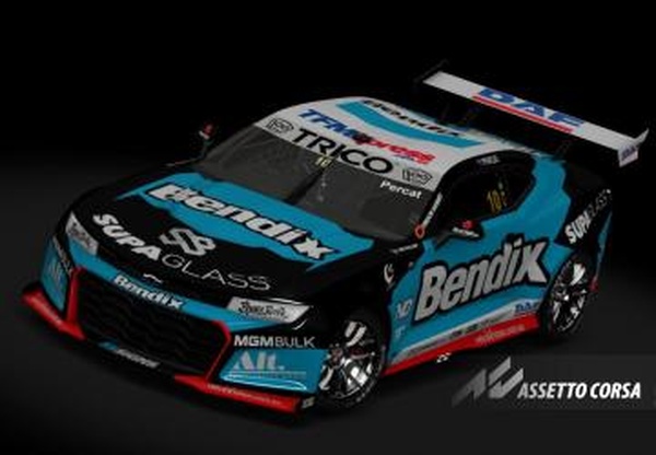 BENDIX 2025 Nick Percat Liveryверсия 1.0 для Assetto Corsa
