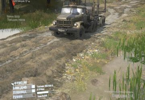 Механическая КПП на клавиатуреверсия 10.06.19 для Spintires: MudRunner (v10.06.19)
