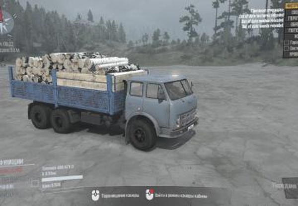 Маз-514версия 1.1 для Spintires: MudRunner (v10.06.19)