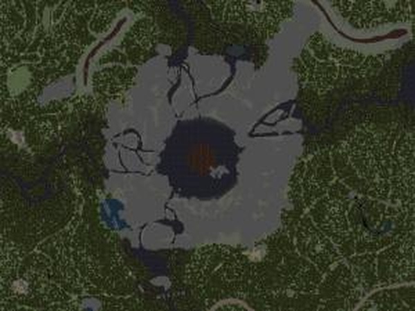 Карта «Вулкан» без SpintiresMod.exeверсия 1 для SpinTires (v03.03.16)