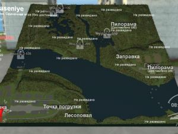 Карта «Спасение»версия 3.1 для SpinTires (v03.03.16)