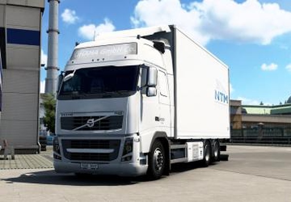 Tandem addon for Volvo FH 2009версия 2.3 (27.11.22) для Euro Truck Simulator 2 (v1.46.x)