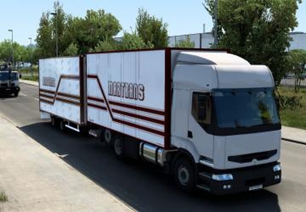 Renault Premium DCI Tandemверсия 2.0 для Euro Truck Simulator 2 (v1.46.x)