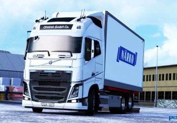 Tandem addon for Volvo FH 2012версия 3.8 для Euro Truck Simulator 2 (v1.46.x)