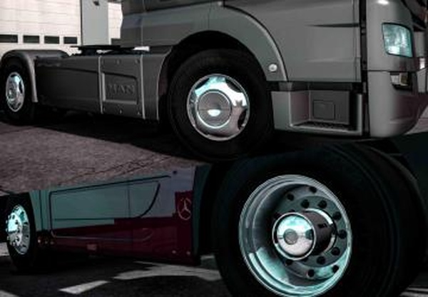 Rim Cover Packверсия 1.0 для Euro Truck Simulator 2 (v1.46.x)