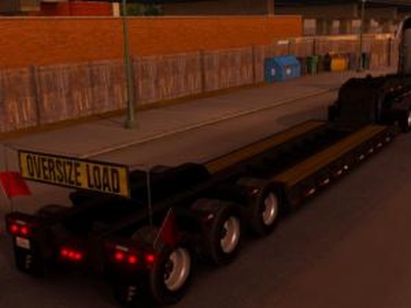 Empty All Trailer (Heavy Cargo Pack)версия 1.0 для American Truck Simulator (v1.28.x)