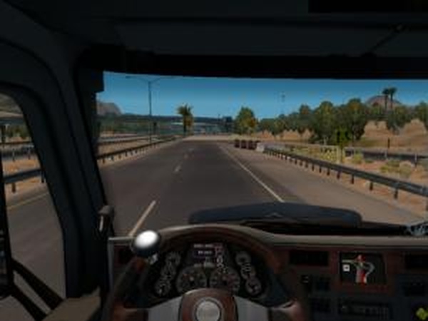 Улучшенные лобовые стёкла (Improved windshields)v1.1 для American Truck Simulator (v1.28-1.30.x)