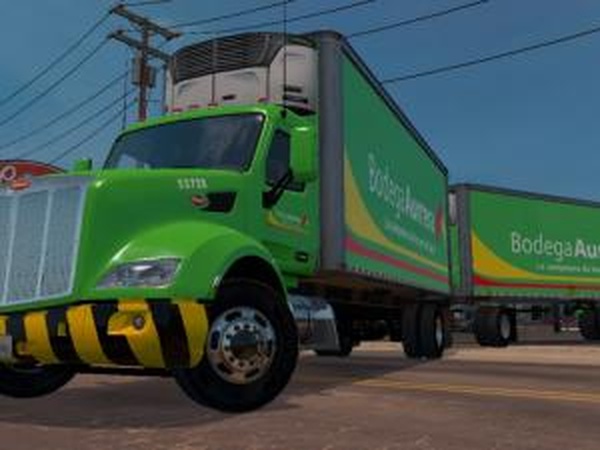 Скин Aurrera для Peterbilt 579версия 1.0 для American Truck Simulator (v1.28.x, - 1.32.x)