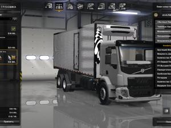 Volvo VM 2015версия 10.09.17 для American Truck Simulator (v1.28.x, - 1.30.x)