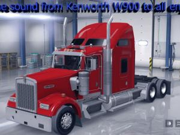 Новые звуки для грузовиковверсия 1.0 для American Truck Simulator (v1.28.x)