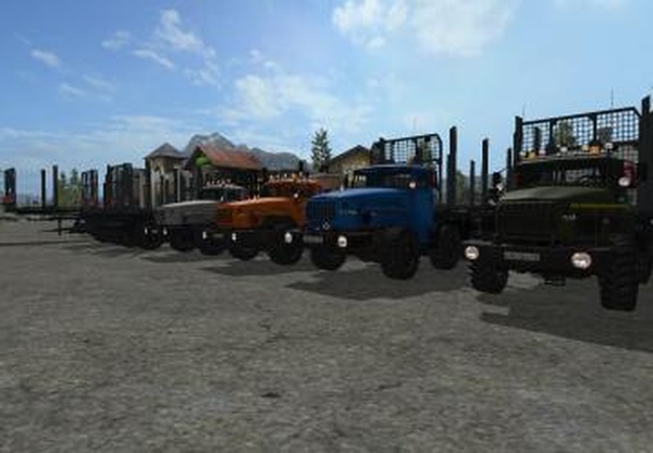 Урал-4320 Пакверсия 1.3 для Farming Simulator 2017 (v1.5.3)