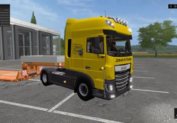 DAF XF E6 HighCabверсия 1.0.0.0 для Farming Simulator 2017 (v1.5.x)