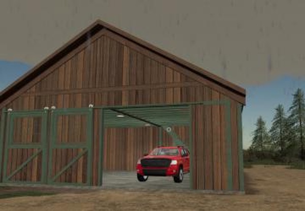 Timber Barnsверсия 1.0.0.0 для Farming Simulator 2019