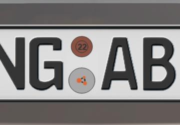 German License Plate Packверсия 1.1 для BeamNG.drive