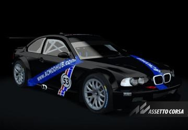 BMW M3E46 GTRверсия 1.0 для Assetto Corsa