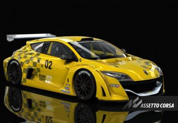 Megane V6 Trophy Turbo Driftверсия 1.0 для Assetto Corsa