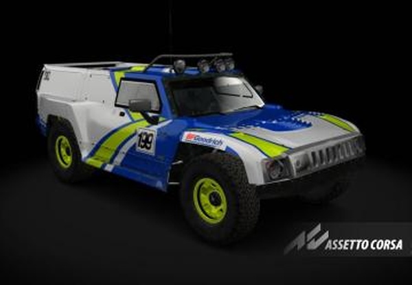 Dakar T1 Hummer H3версия Rally GrA by GR.TEAM 1.0 для Assetto Corsa