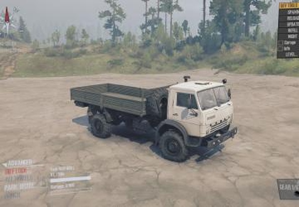 КамАЗ 4326версия 1.2 для Spintires: MudRunner (v10.06.19)