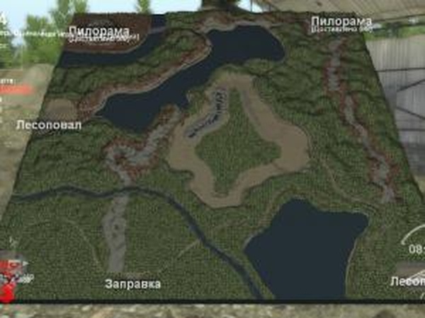 Карта «234 Land»версия 01 для SpinTires (v03.03.16)