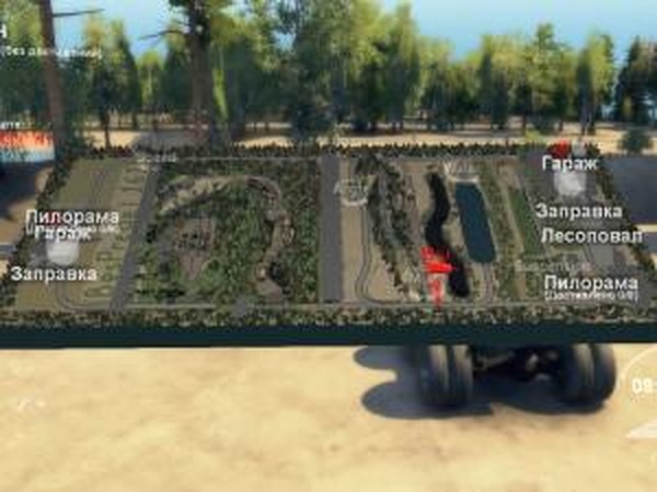 Полигон «BesPredel 161»версия 2 для SpinTires (v03.03.16)