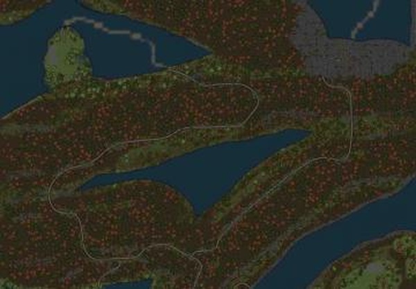 Карта «Over the hills and through the forest»v1 для Spintires: MudRunner (v14.08.19)