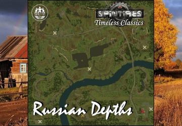 Карта «В Российской Глубинке»версия 0.95 для Spintires: MudRunner (v10.06.19)