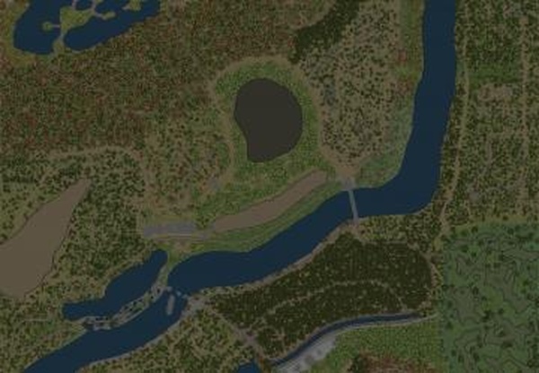 Карта «Лес. Река. Мосты»версия 21.04.20 для Spintires: MudRunner (v14.08.19)