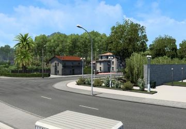 Corfu & The Greek Islandsверсия 1.0.5 для Euro Truck Simulator 2 (v1.46.x)