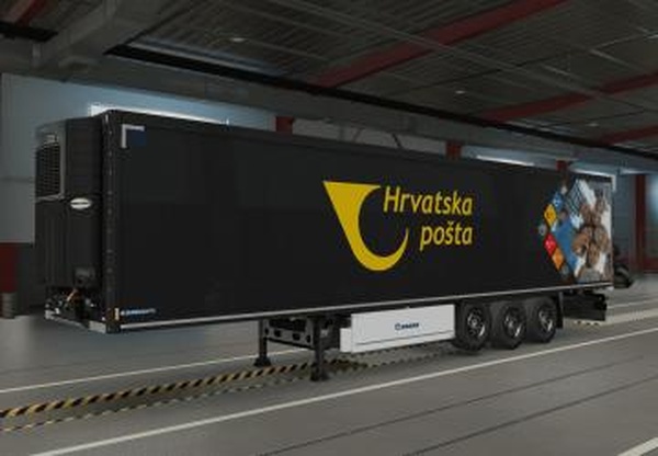 Пак скинов почтовых сервисов для прицепов из DLC Kronev1.0 для Euro Truck Simulator 2 (v1.42.x - 1.45.x)