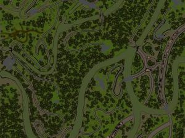 Карта «Река»версия 1 для SpinTires (v03.03.16)