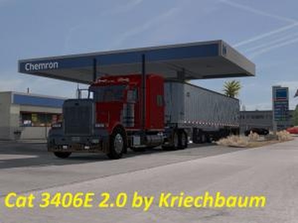 CAT 3406Eверсия 2.0 для American Truck Simulator (v1.6.x, - 1.31.x)