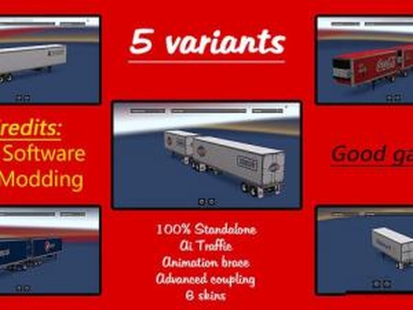 Reefer Reworkedверсия 1.0 для American Truck Simulator (v1.28.x)