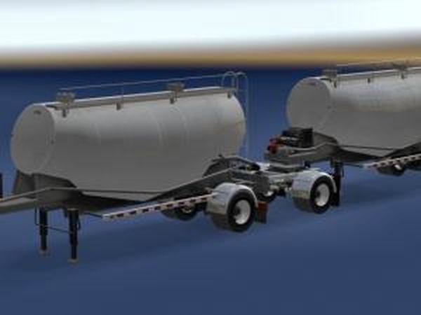 Cement Doubles Trailerверсия 1.0 для American Truck Simulator (v1.28.x)