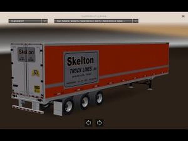 Great Dane 48 Double Trailerверсия 1.1 для American Truck Simulator (v1.6)