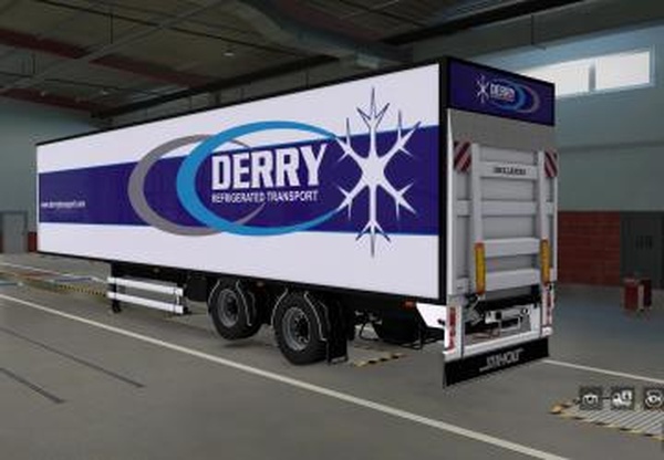 Прицеп «Chereau»версия 3.0 для Euro Truck Simulator 2 (v1.45.x, 1.46.x)