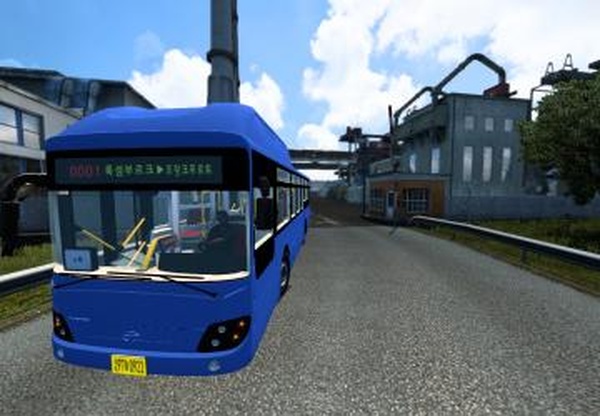 Daewoo BS110CNверсия 2.0 для Euro Truck Simulator 2 (v1.45.x, 1.46.x)