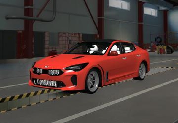 Kia Stingerверсия 4.1 для Euro Truck Simulator 2 (v1.45.x, 1.46.x)