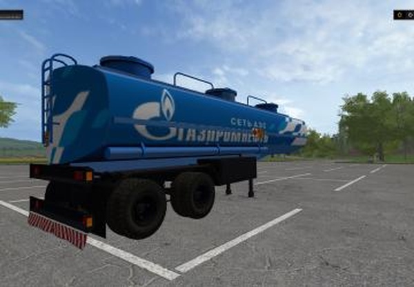 Прицеп Нефаз «Газпромнефть»версия 1.0.0.0 для Farming Simulator 2017 (v1.5.x)