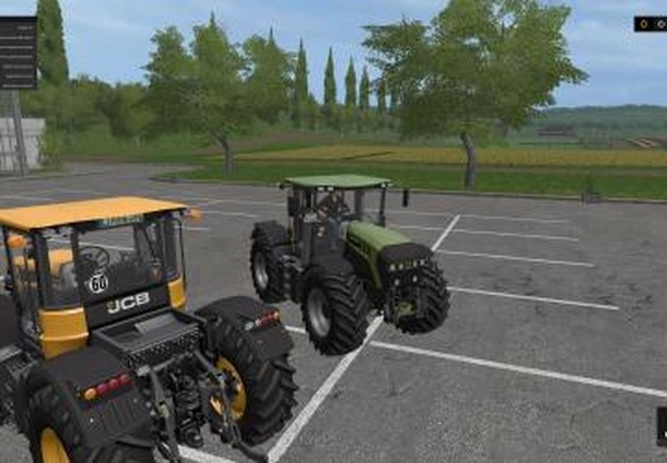 JCB Fastrac 4220 KG/VFверсия 1.0 для Farming Simulator 2017 (v1.5.3)