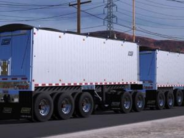 Прицеп East Dump Genesisверсия 1.2 для American Truck Simulator (v1.6)