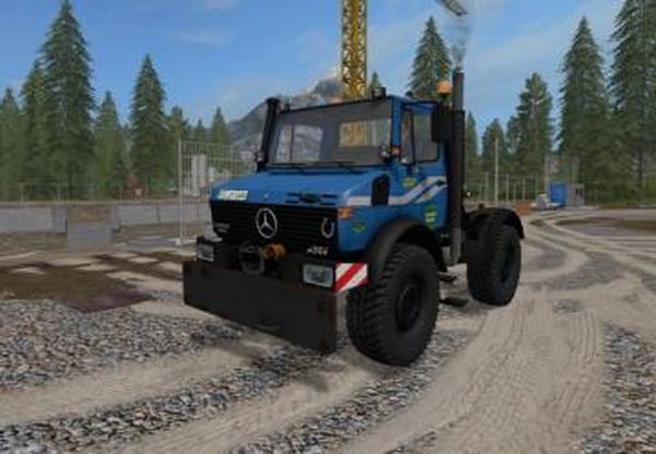 Mercedes-Benz Unimog U1200/1600версия 2.0 для Farming Simulator 2017 (v1.5.3.x)