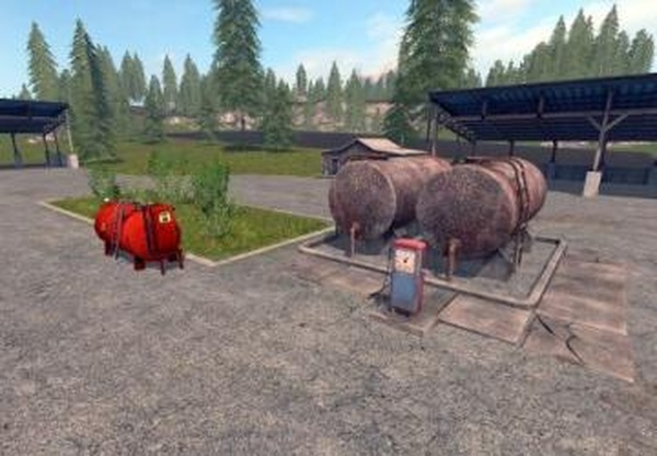 Gas Stationверсия 1.0 для Farming Simulator 2017 (v1.5.x)