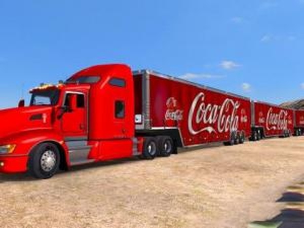 Прицеп B - Triple Trailerверсия 1.0 для American Truck Simulator (v1.6.x, - 1.31.x)