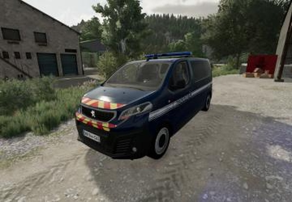Peugeot Expert Gendarmerieверсия 4.1.0.0 для Farming Simulator 2022