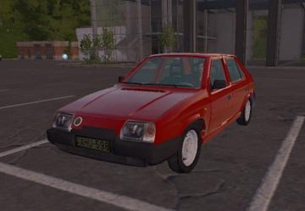 Skoda Favorit 135Lверсия 1.0 для Farming Simulator 2017 (v1.5.x)